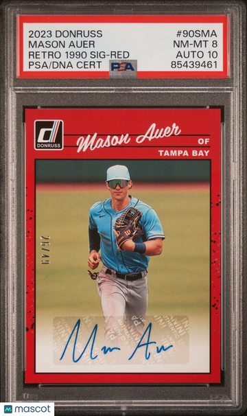 2023 Donruss Mason Awer #SOS-MA Retro PSA 8 Panini Authentic