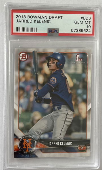 2018 Bowman Draft Jarred Kelenic PSA 10