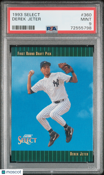 1993 Select Derek Jeter #360 PSA 9