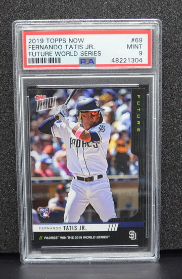 2019 Topps Now Fernando Tatis Jr RC Future Auto unused /10 #69