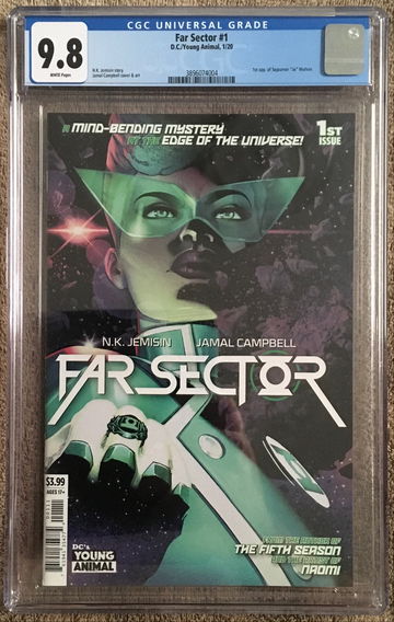 Far Sector #1 CGC 9.8 (DC Comics 2020) Main Cover - 1st appearance of Jo Mullein