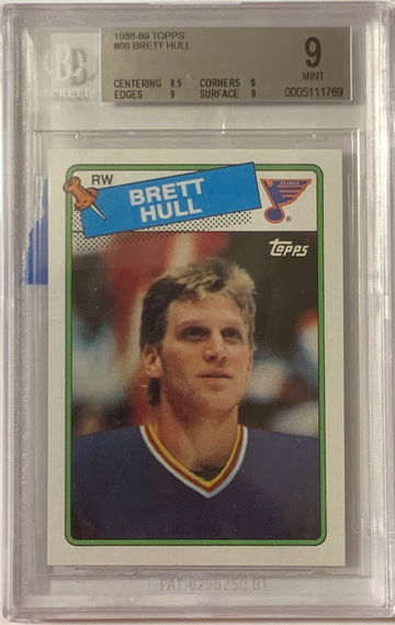 1988-89 Topps Brett Hull
