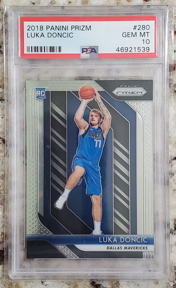 2018 Prizm LUKA DONCIC PSA 10