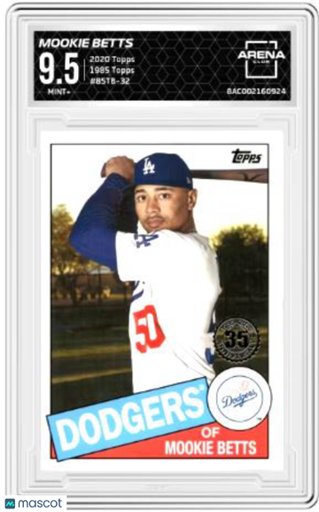 2020 Topps Mookie Betts #85TB-32 1985 Topps Arena Club 9.5