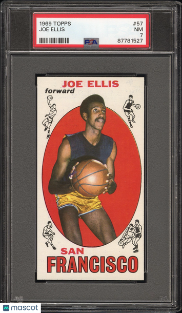 1969 Topps Joe Ellis #57 PSA 7