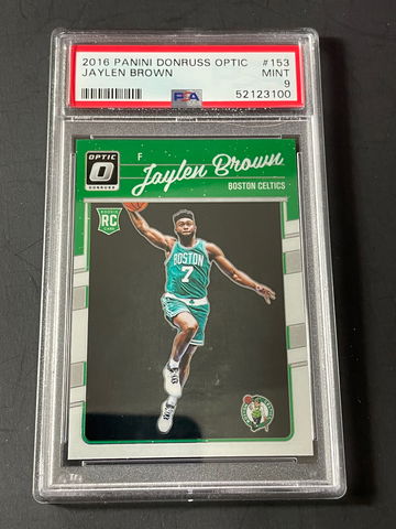 2016 Optic Jaylen Brown PSA 9