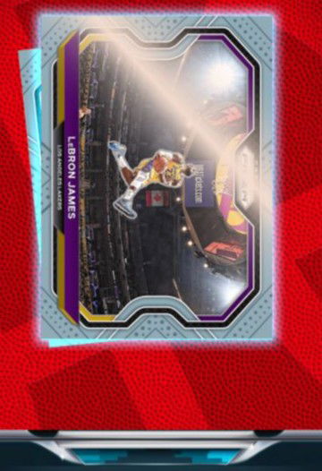 Panini Dunk 2020 Prizm Lebron James Kobe Tribute