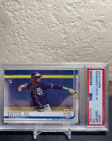 2019 Topps Fernando Tatis Jr #410 PSA 10