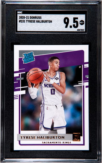 2020-21 Donruss Tyrese Haliburton 9.5
