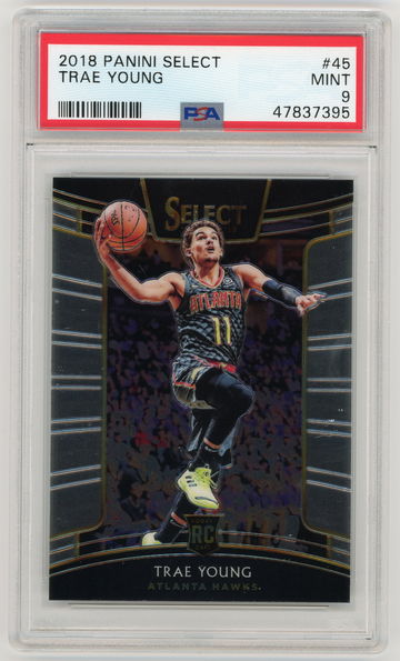 2018 Select Trae Young RC PSA 9