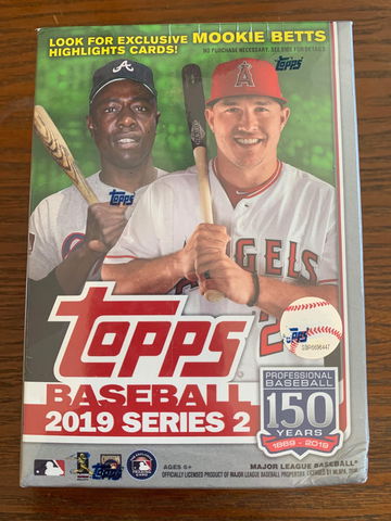 2019 Topps Series 2 Baseball Blaster Box
