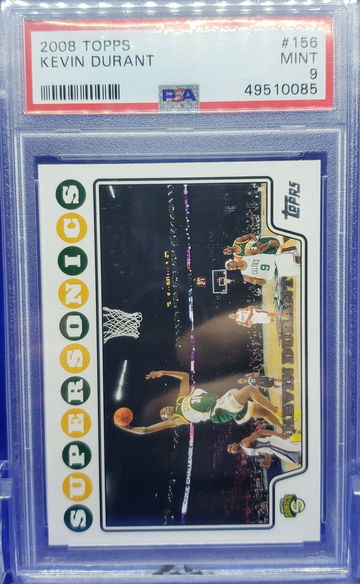 2008 Topps Kevin Durant PSA 9 Mint