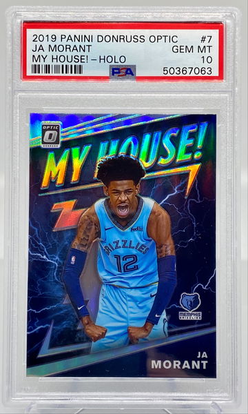 Ja Morant Optic My House Holo PSA 10