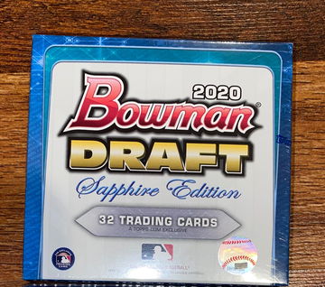 2020 Bowman Draft Sapphire Baseball Sealed Hobby Box