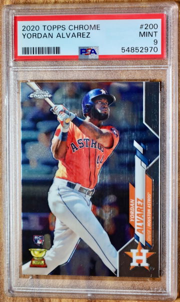 2020 Topps Chrome Yordan Alvarez
