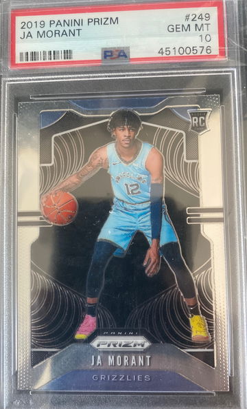 Ja morant 2019 prizm psa 10
