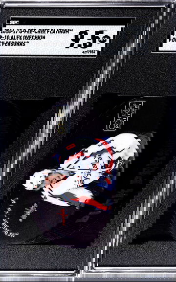 2016 O-Pee-Chee Platinum Puck Personas Alex Ovechkin Alexander #PP-10 SGC 9.5