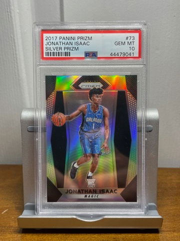 2017 Jonathan Isaac Panini Prizm Silver PSA 10