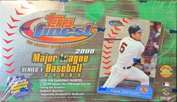 2000 Topps Finest Baseball Hobby Box Series 1