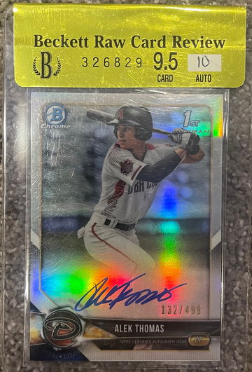 2018 Bowman Chrome Alek Thomas auto /499
