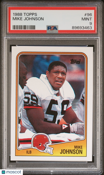 1988 Topps Mike Johnson #96 PSA 9