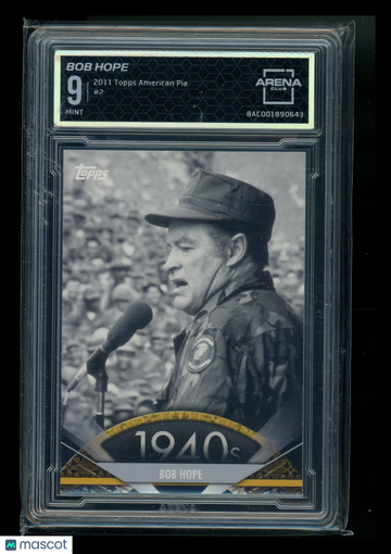 2011 Topps American Pie Bob Hope #2 Arena Club 9