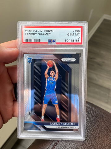 2018 panini prizm Landry shamet psa 10 