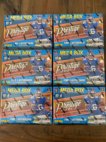 2021 Prestige Football Mega Box Lot (6)