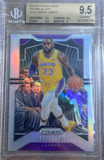Lebron James Silver Prizm BGS 9.5