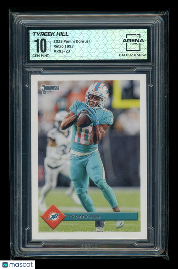 2023 Panini Donruss Retro 1993 Tyreek Hill #R93-23 Arena Club 10