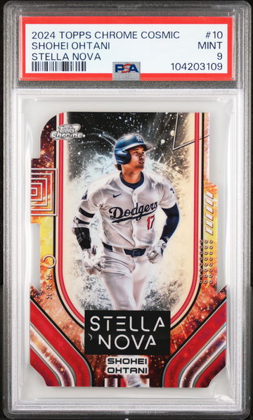 2024 Topps Chrome Cosmic Stella Nova Shohei Ohtani #10 PSA 9