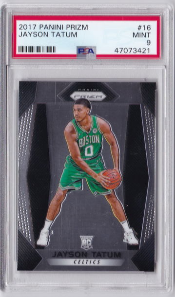 Jayson Tatum 2017 Prizm PSA 9 Rookie