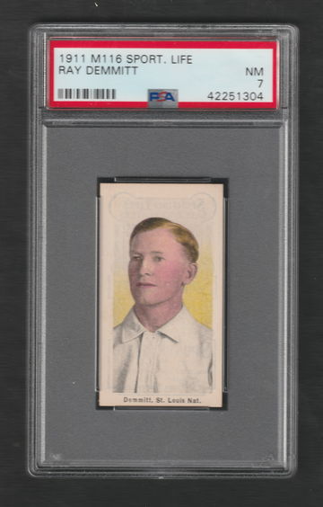 1911 M116 Sporting Life Ray Demmitt PSA 7!