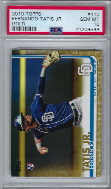 Fernando Tatis Jr. 2019 Topps Gold PSA 10 1689/2019