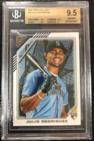 2022 Topps Gallery Julio Rodriguez Rookie Card #35