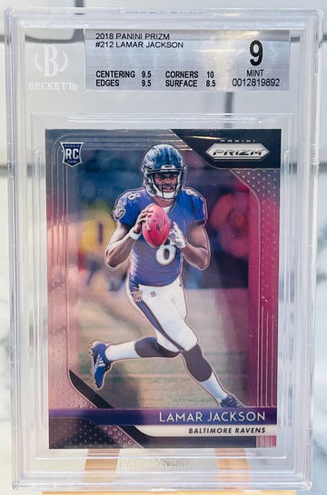 Lamar Jackson 2018 Panini Prizm Rookie