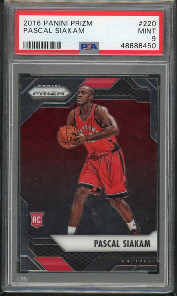 2016 Prizm Pascal Siakam PSA 9 