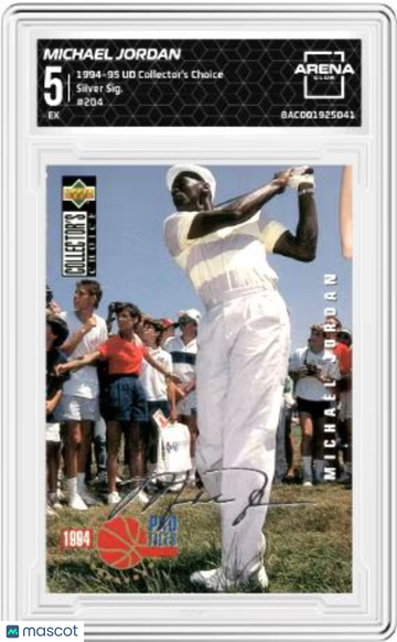 1994-95 UD Collector's Choice Michael Jordan #204 Silver Signature Arena Club 5
