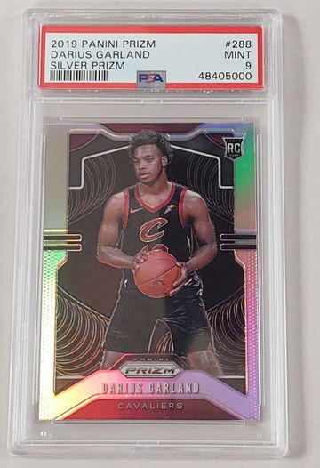 2019 Panini Prizm Darius Garland Silver Prizm PSA 9