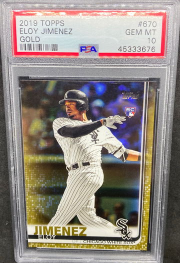 Eloy Jimenez Topps gold RC