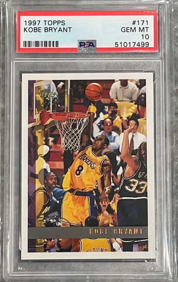 1997 Kobe Bryant Topps #171