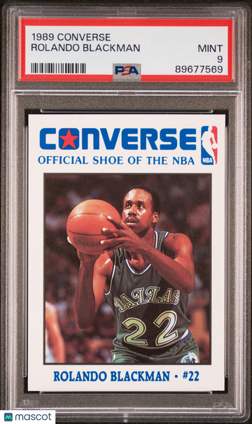 1989 Converse Rolando Blackman PSA 9