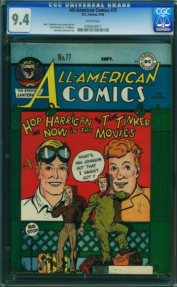 ALL-AMERICAN COMICS #77, CGC 9.4 NM