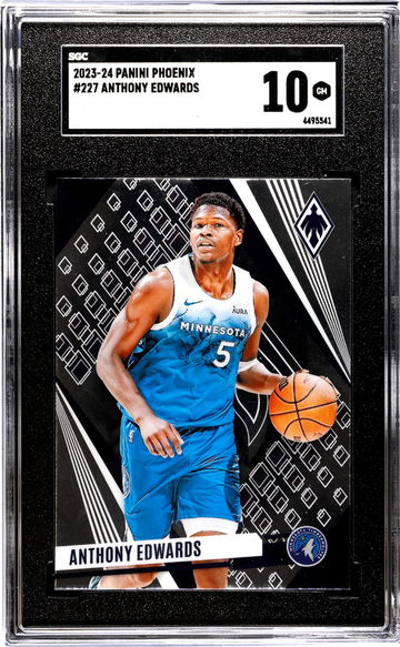 2023-24 Panini Phoenix #227 Anthony Edwards SGC 10