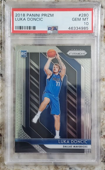 2018 Prizm LUKA DONCIC PSA 10