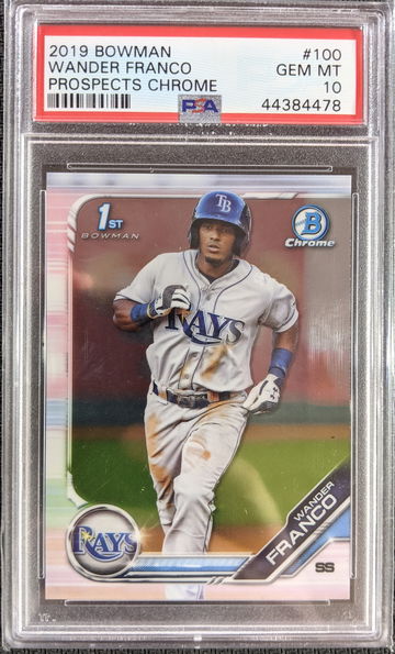 2019 Bowman Chrome Wander Franco