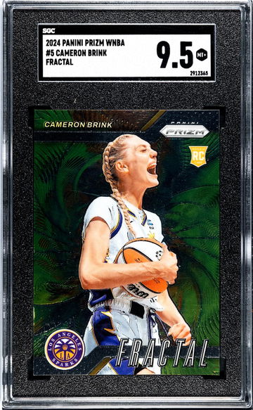 2024 Panini Prizm Wnba #5 Cameron Brink Fractal SGC 9.5