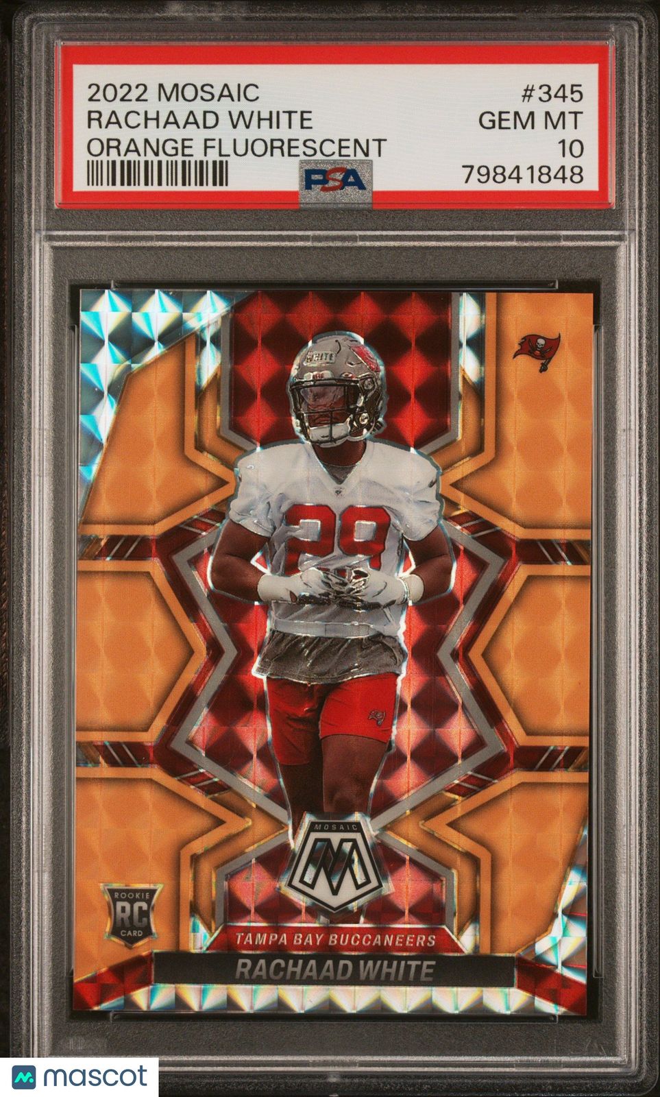 2022 Panini Mosaic Rachaad White #345 PSA 10
