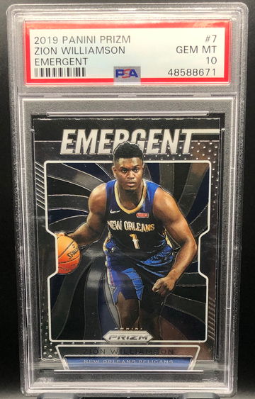 Zion Williamson - Prizm Emergent