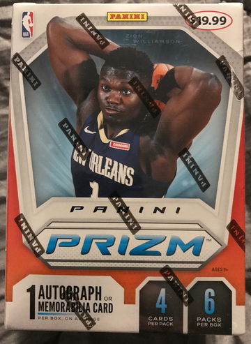 2019-20 Panini Prizm Basketball Blaster Sealed